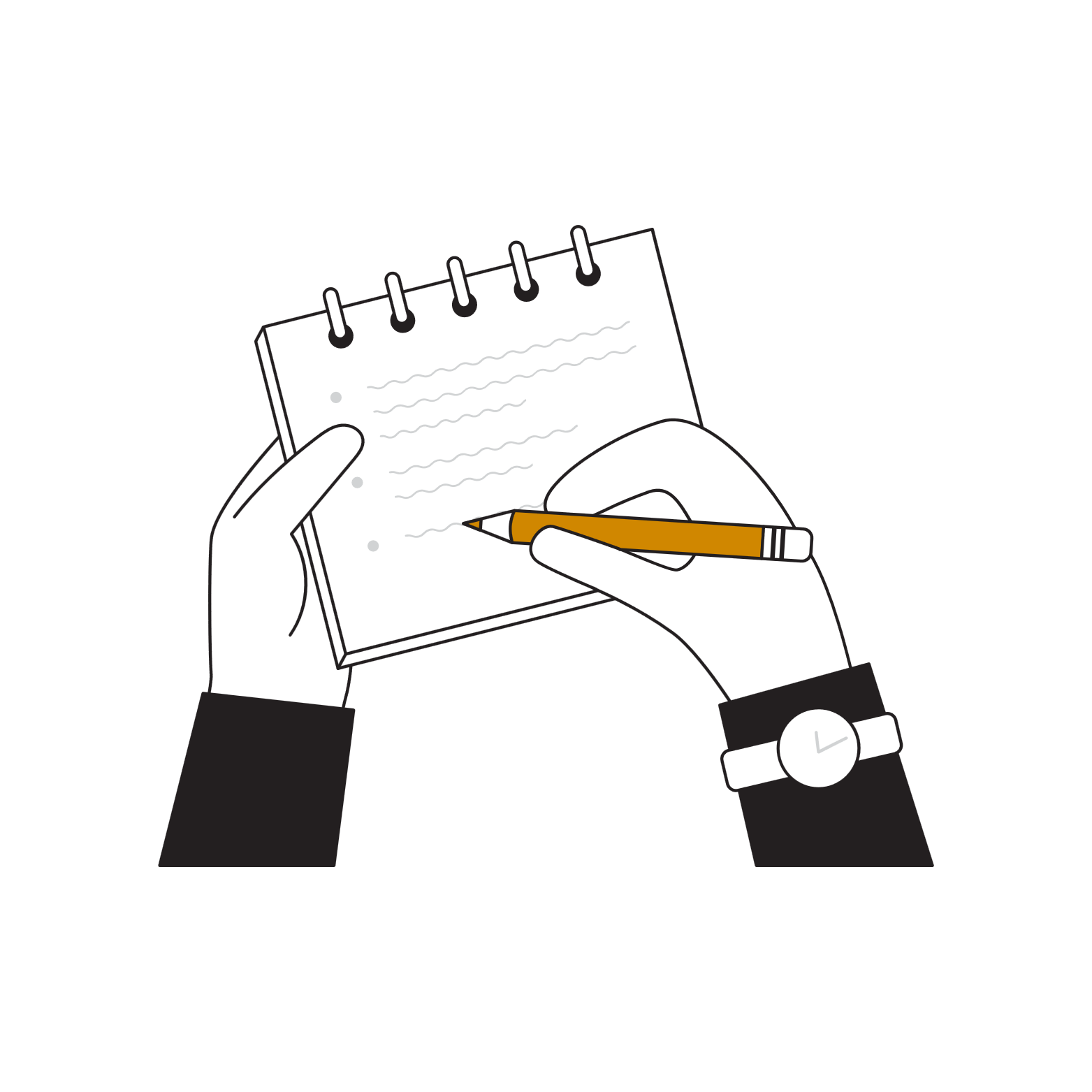 Meal planning illustration